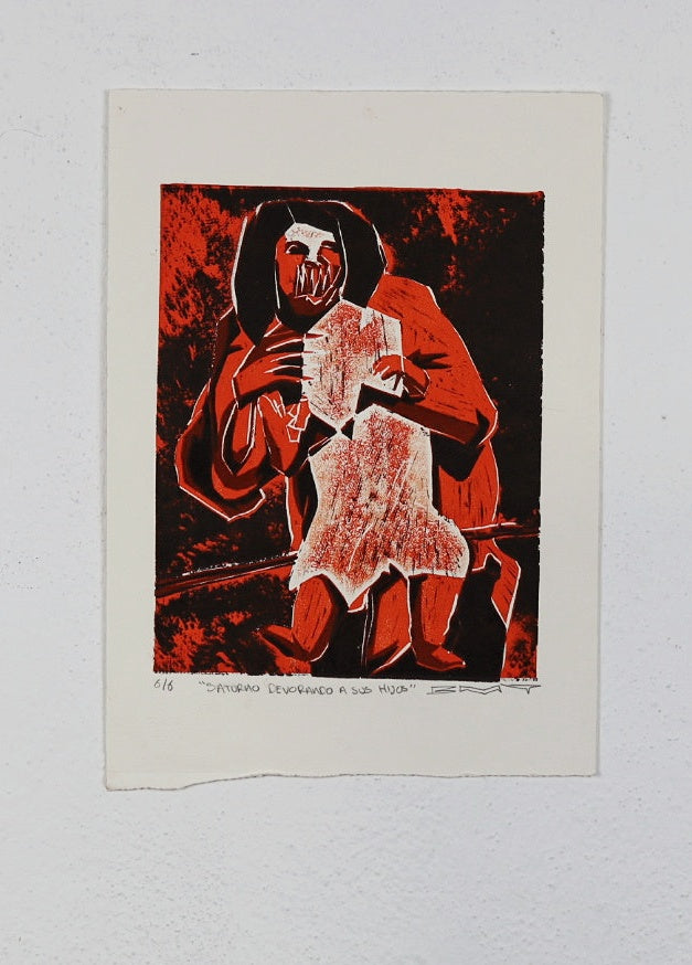 Saturn devouring his children