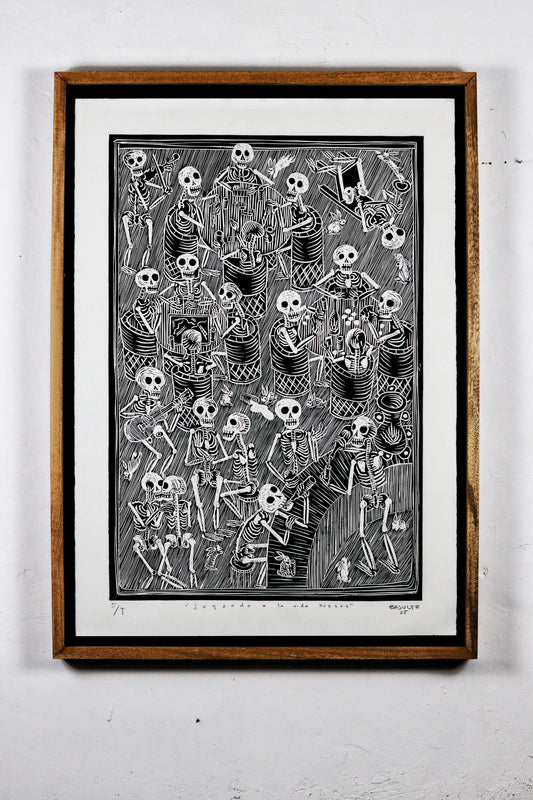 Jugando a la vida huesos